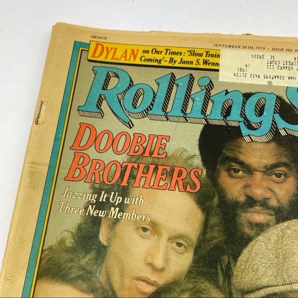 Vintage Rolling Stone Magazine Doobie Brothers September 20, 1979 Music Art - Picture 3 of 6